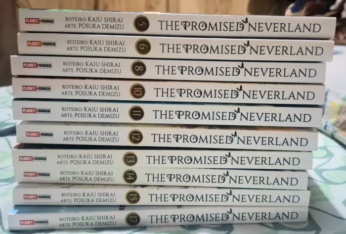 The Promised Neverland - Coletânea vol. 6 ao vol. 17