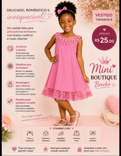 Mini Boutique Brechó infantil 