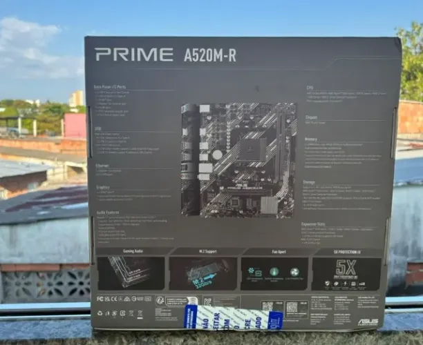 Placa Mãe Asus A520M-R (Nova / Lacrada)