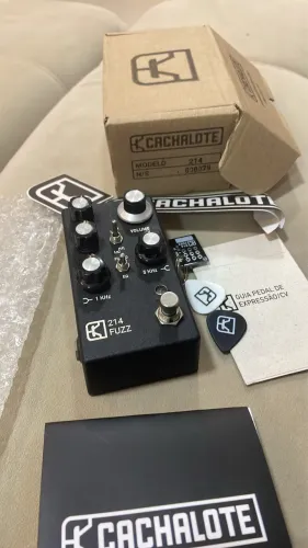 Pedal Cachalote Fuzz 214 (do Primeiro Lote)