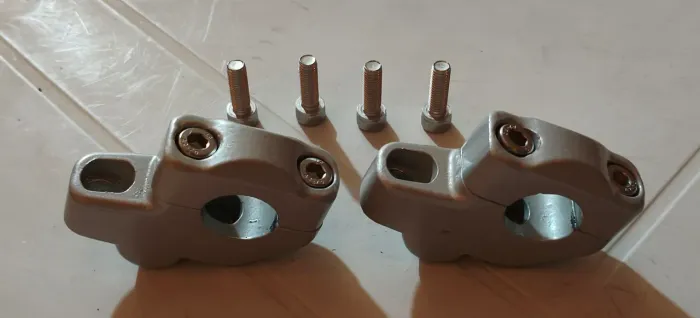Alongador Guidão Riser Fixo Royal Enfield Super Meteor 650