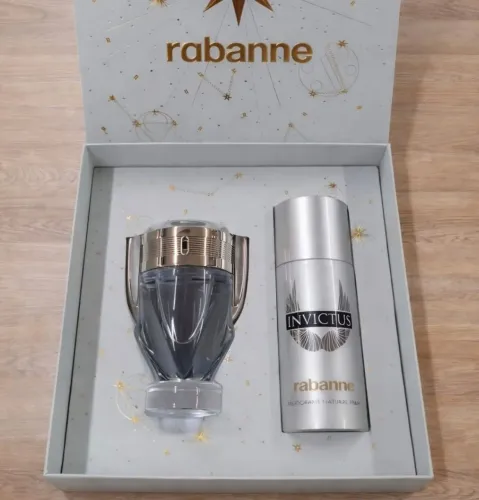 Kit Invictus EDT perfume 100ml + desodorante 150ml novo original 