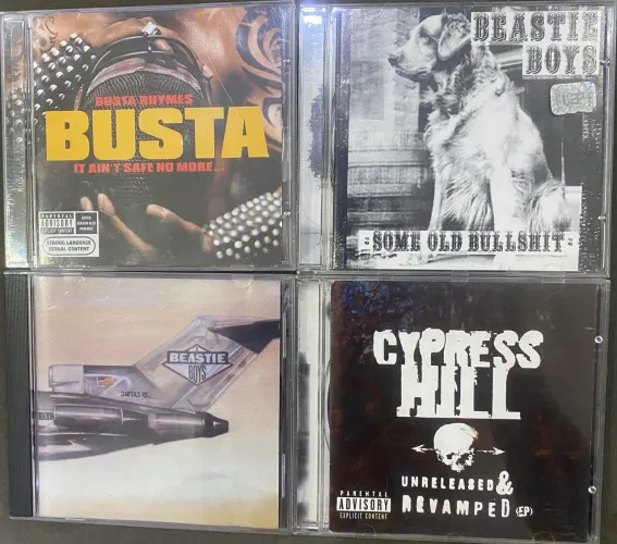 Cds punk, rock, metal. Valores na descrição 
