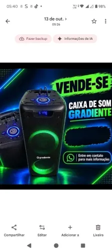 vendo aparelho de som torre contato *08
