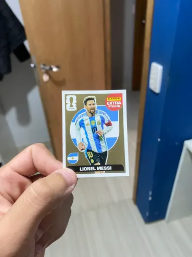 Figurinha Legend Copa 2026 Lendárias Rara Especial Lionel Messi/Ouro