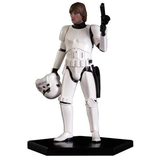 Luke Skywalker Stormtrooper  1/10 - Iron Studios Star Wars (Novo)