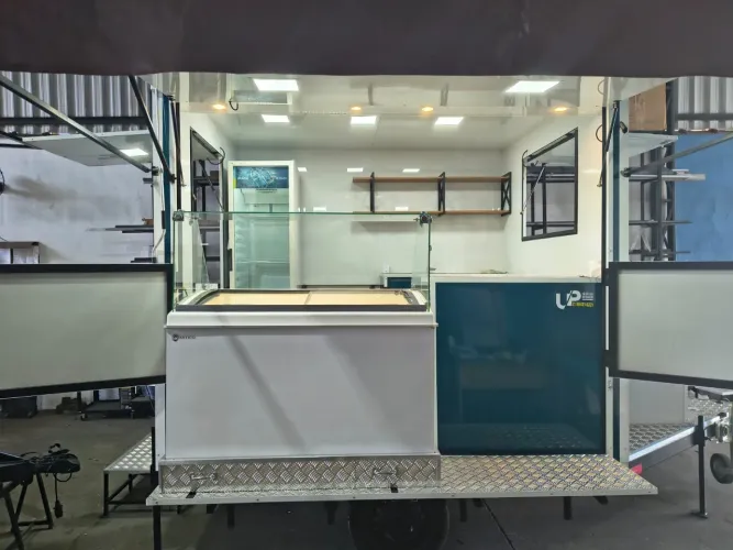 Foodtruck para sorveteria, açaiteria ou cafeteria 