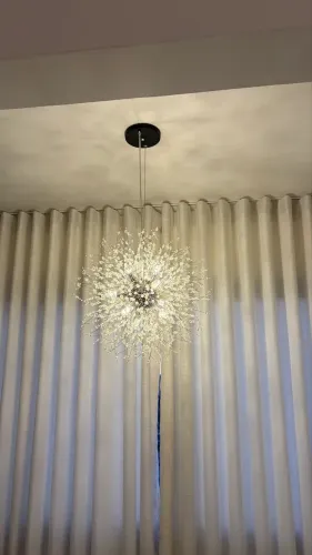 Lustre dente de leão - Led 3 tonalidades 