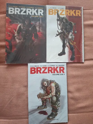 Brzrkr completo vol 1 ao 3
