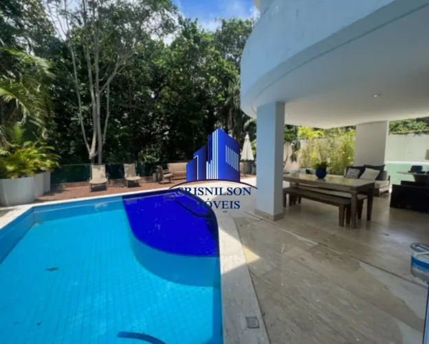 CASA À VENDA ALPHAVILLE I SALVADOR R$ 5.300.000,00, PISCINA, ESPAÇO GOURMET, STÚDIO DE MÚS