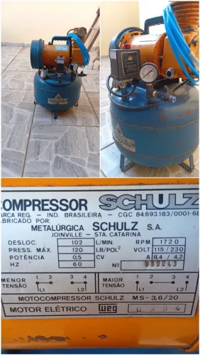 Compressor shulz bivolte
