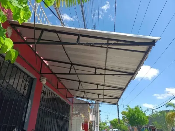 Toldo telha Galvalume 1,85mx4,20m