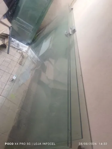 Porta de vidro pra vitrine