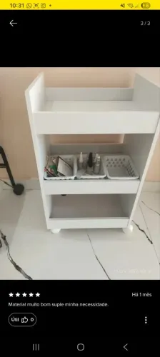 Mesa auxiliar manicure profissional 