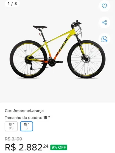 Bike Audax Havok NX (Com Nota Fiscal), pouquíssimo uso e revisada.