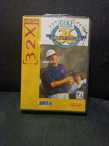 Jogo Golf do Mega 32x lacrado