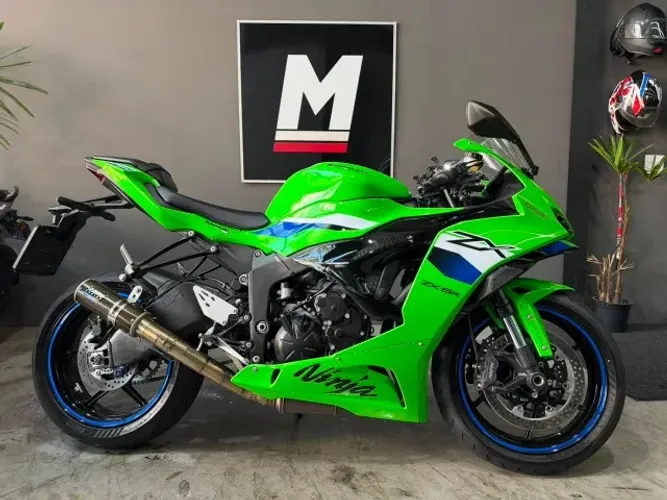 KAWASAKI NINJA ZX-6R 2026 - Único dono - Revisada na Concessionaria - Impecável