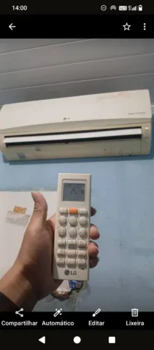 Vende-se ar condicionado 9000 BTU semi-novo, com controle
