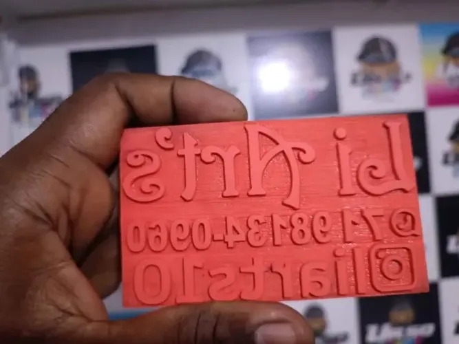 Carimbo personalizado