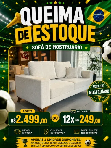 Sofá pronta entrega 