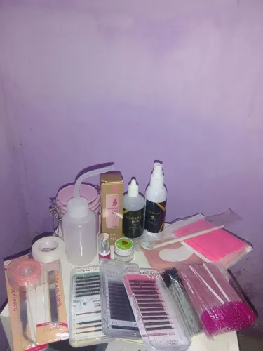 Kit Completo de Extensão de Cílios Profissional