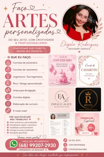 Trabalho com design gráfica