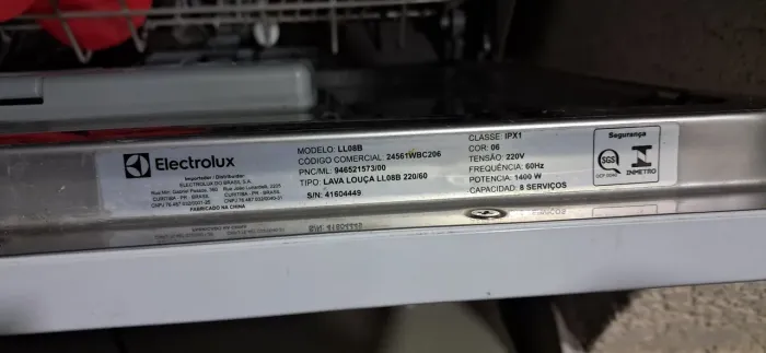 Lava louças Electrolux LL08B
