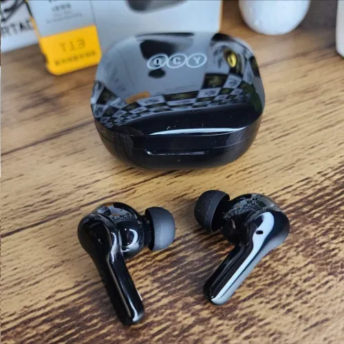QCY T13 ANC - Bluetooth 5.3 com Cancelamento Ativo de Ruído