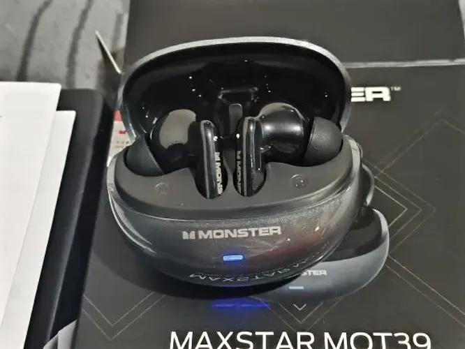 Fone Bluetooth Monster MQT39 Lacrado Preto