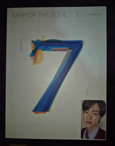 BTS Oficial Álbum Map of the Soul 7 versão 4 (sem poster)