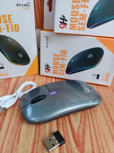 Mouse Sem Fio Recarregável - Novo - Entregamos