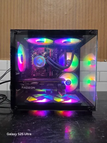 PC Gamer AMD Ryzen 5 5500 RX 7600 16GB DDR4 SSD 500GB