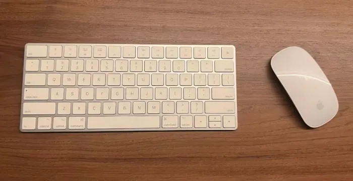combo apple: magic keyboard + magic mouse- perfeito para seu setup!