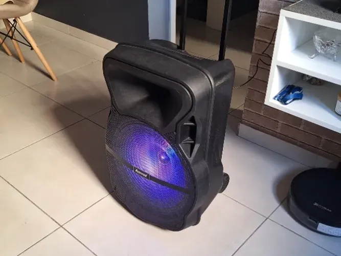 Caixa de Som Amplificada Amvox ACA 450W RMS