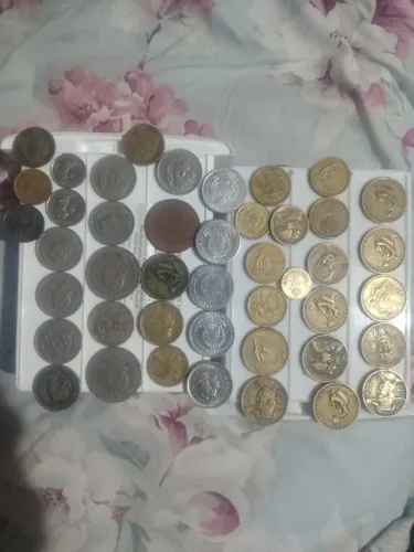 Moedas antigas e raras