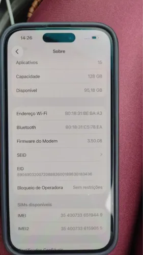 iPhone 15 128 gb