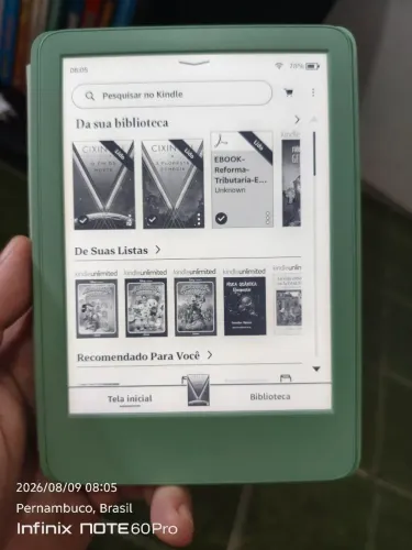 Kindle 12ª Geração (verde)