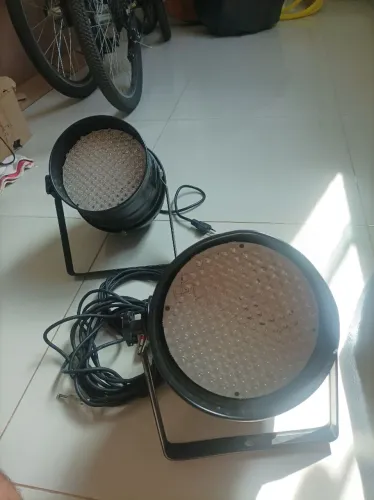 Kit canhão de luz, bolsa e cabos.