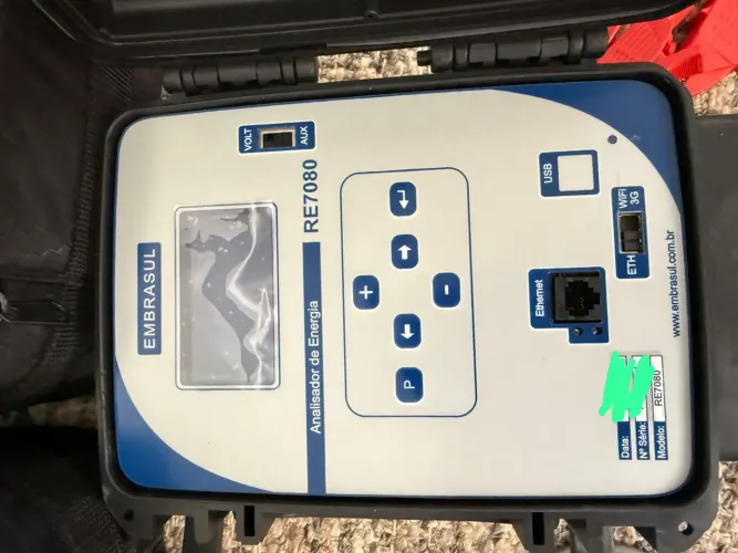 Analisador de Energia RE7080 Embrasul