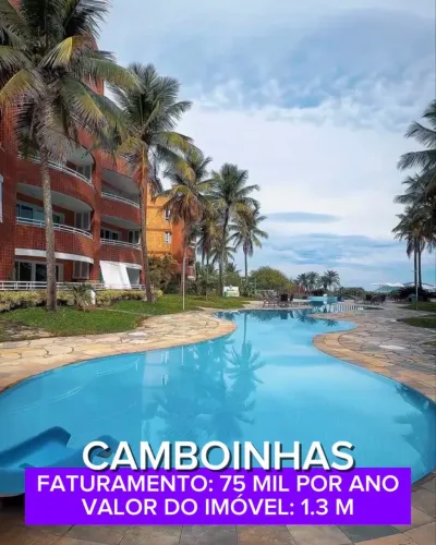 FATURANDO 75 MIL POR ANO - IMÓVEL EM CAMBOINHAS 358639