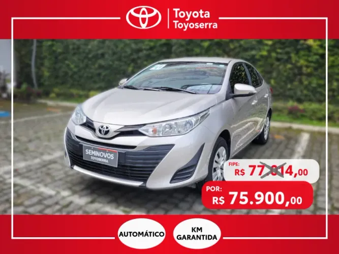 Toyota Yaris XL Sedan 1.5 Flex 16V 4P Aut. 2020