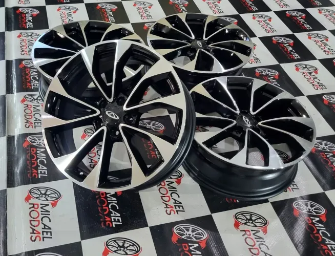 Jogo de rodas aro 18 Chery Tiggo 7 5x108 Originais Zeradas 