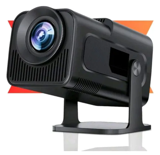 Projetor Hy320 Mini 4k android 13 wi-fi bluetooth Cinema