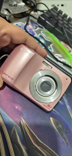 Cybershot Camera sony rosa DSC-S3000