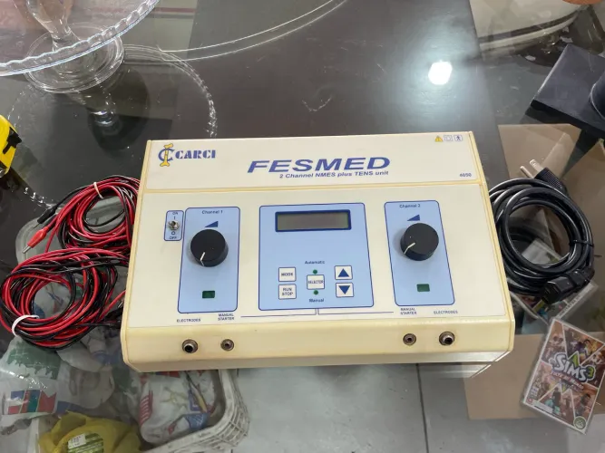 Eletroestimulador Para Fisioterapia Carci Fesmed 4050