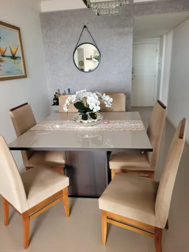 Mesa de Jantar Quadrada - 1m30cm x 1m30cm