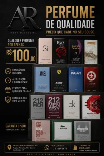 Vendo relógio e perfumes!