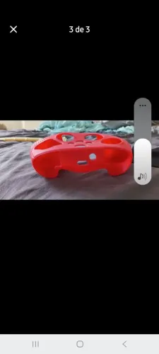 Capa do controle do série x original e silicone novinha 