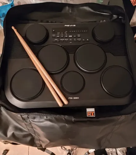 BATERIA ELETRÔNICA PORTÁTIL ROLAND REVAS - PB350 - 2x sem juros