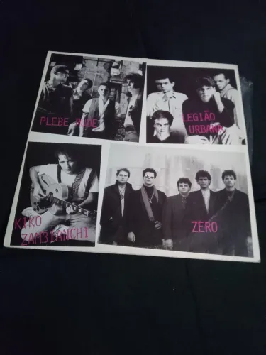 LP disco vinil raro promocional Mix Legião Urbana Zero Plebe Rude Kiko Zambianchi